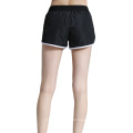2020 Novo moda 100% poliéster verão shorts casuais mulheres preto cintura elástica solta calça de moletom curta